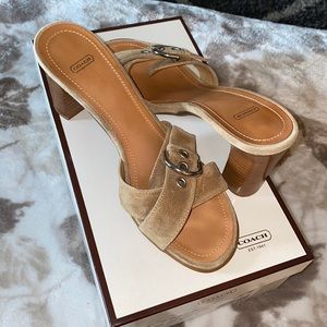 COACH—Neema Suede Heels